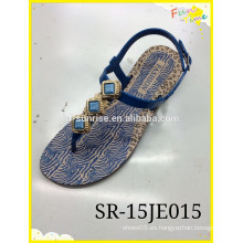 2015 Nueva moda FSandal insock con impresión de zapatos